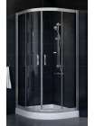 Душевой уголок Vegas Glass ZS 0100 07 01 профиль матовый хром, стекло прозрачное