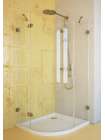 Душевой уголок GuteWetter Lux Meliori GK-001 левый 100x100 см стекло бесцветное, фурнитура хром