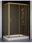 Душевой уголок Vegas Glass ZP+ZPV 120*70 05 05 профиль бронза стекло бронза