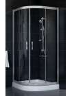 Душевой уголок Vegas Glass ZS-F 80*110 07 01 профиль матовый хром, стекло прозрачное
