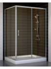 Душевой уголок Vegas Glass ZP+ZPV 120*90 07 05 профиль матовый хром, стекло бронза