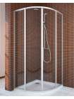 Душевой уголок GuteWetter Practic Round GK-401 90 см стекло бесцветное, профиль матовый хром