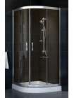 Душевой уголок Vegas Glass ZS-F 80*120 08 05 профиль глянцевый хром, стекло бронза