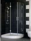 Душевой уголок Vegas Glass AFS-F 110*100 07 01 L профиль матовый хром, стекло прозрачное