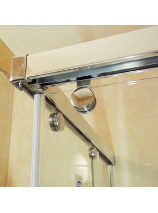 Душевой уголок GuteWetter Slide Rectan GK-864 правая 85x70 см стекло бесцветное, профиль хром
