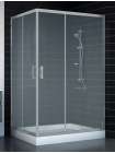 Душевой уголок Vegas Glass ZA-F 90*120 07 10 профиль матовый хром, стекло сатин