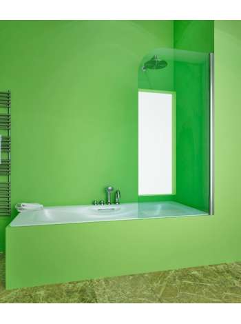 Шторка на ванну GuteWetter Lux Pearl GV-601A правая 50 см стекло бесцветное, профиль хром