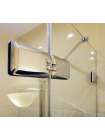 Шторка на ванну GuteWetter Trend Pearl GV-862A правая 120 см стекло бесцветное, фурнитура хром