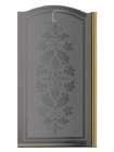 Шторка на ванну Sturm Juwel 90 см decor gold R