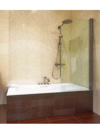 Шторка на ванну GuteWetter Lux Pearl GV-601 правая 60 см стекло бесцветное, профиль хром