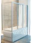 Шторка на ванну GuteWetter Practic Part GV-413A правая 173x90 см стекло бесцветное, профиль матовый хром
