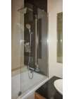 Шторка на ванну GuteWetter Lux Pearl GV-601A правая 70 см стекло бесцветное, профиль хром