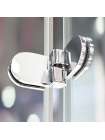 Шторка на ванну GuteWetter Lux Pearl GV-002A правая 100 см стекло бесцветное, фурнитура хром