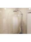 Шторка на ванну GuteWetter Lux Pearl GV-601 правая 70 см стекло бесцветное, профиль хром