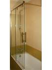 Шторка на ванну GuteWetter Slide Pearl GV-862 левая 70 см стекло бесцветное, профиль хром