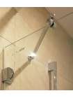 Шторка на ванну GuteWetter Lux Pearl GV-001A левая 80 см стекло бесцветное, фурнитура хром