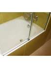 Шторка на ванну GuteWetter Slide Pearl GV-862 правая, 90 см, стекло бесцветное, профиль хром