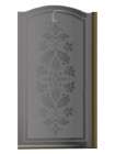 Шторка на ванну Sturm Juwel 90 см decor bronze R