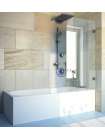 Шторка на ванну GuteWetter Lux Pearl GV-001A правая 70 см стекло бесцветное, фурнитура хром