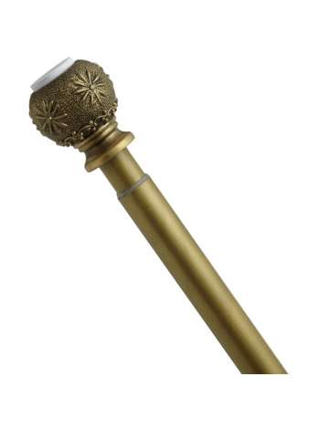 Карниз для ванной комнаты 104-190см Carnation Home Fashions Sheffield Ant Gold TSR-SH/62