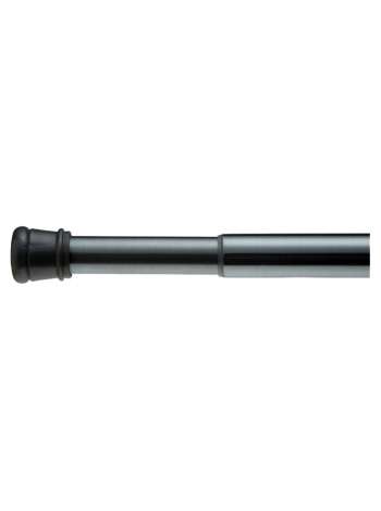 Карниз для ванной, 1.9 м, металл, никель, серия Standard Tension Rod, Carnation Home Fashions