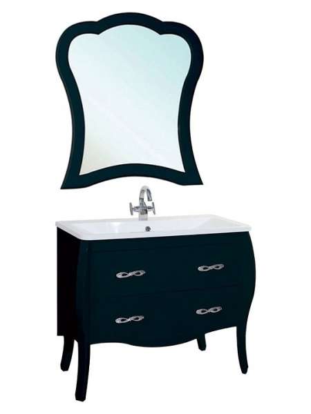 Мебель для ванной Bellezza Грация 90 черная