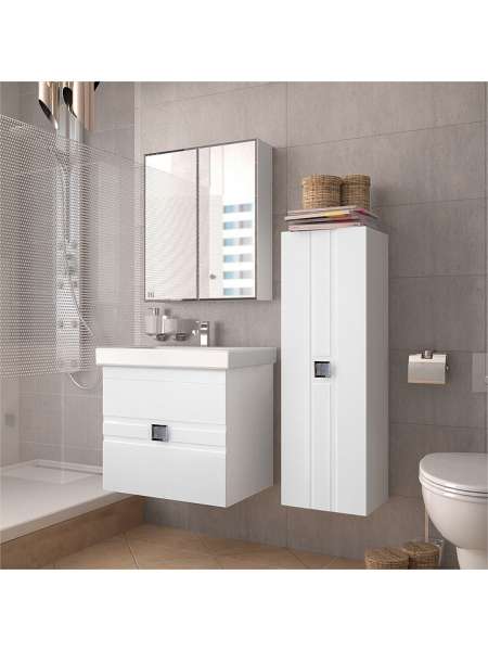 Мебель для ванной Style Line Амарант 60 Plus белая
