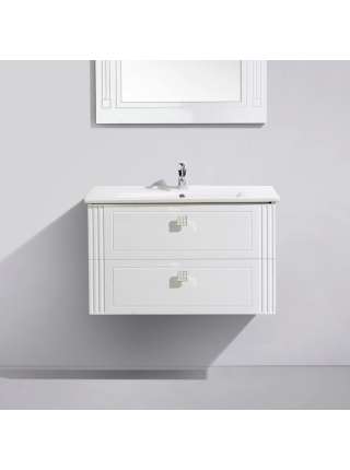 Мебель для ванной BelBagno Atria 83 bianco lucido 2 ящика