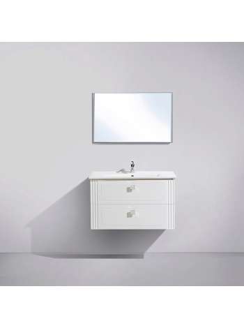 Мебель для ванной BelBagno Atria 83 bianco lucido 2 ящика