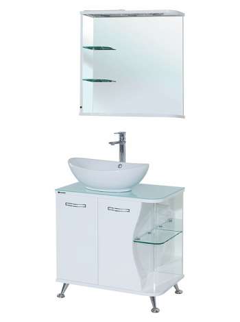 Мебель для ванной Bellezza Рио 70 L белая