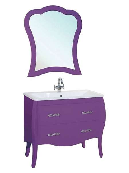 Мебель для ванной Bellezza Грация 90 фиолетовая
