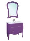 Мебель для ванной Bellezza Грация 80 фиолетовая