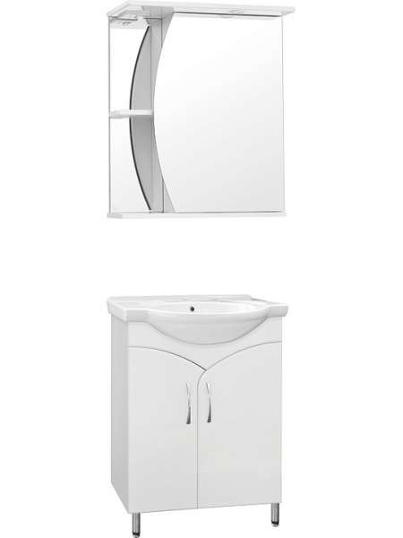 Мебель для ванной Style Line Эко Стандарт №15 60 белая