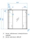 Мебель для ванной Style Line Эко Стандарт №25 82 белая, левая