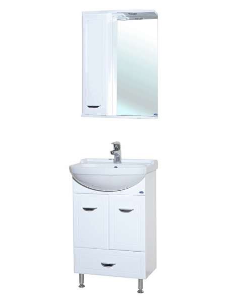 Мебель для ванной Bellezza Классик 55 с нижним ящиком