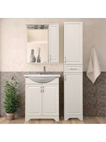 Мебель для ванной Style Line Олеандр-2 65 Люкс, рельеф пастель