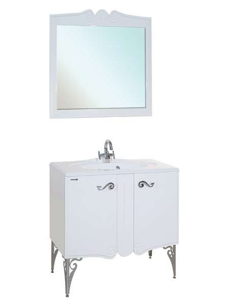 Мебель для ванной Bellezza Эстель 80 белая