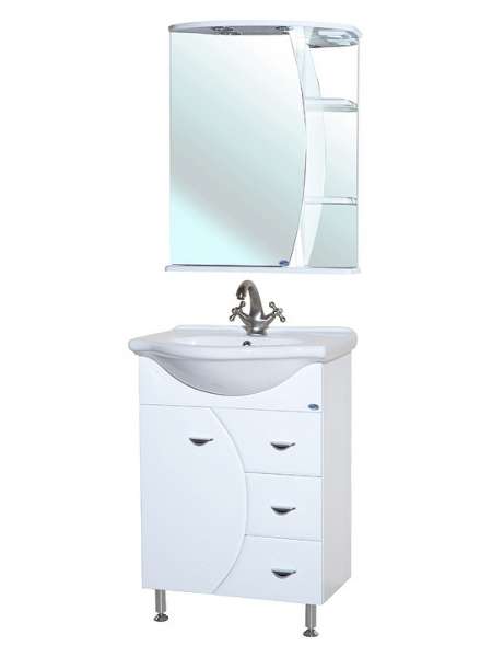 Мебель для ванной Bellezza Кристи 60 3 ящика