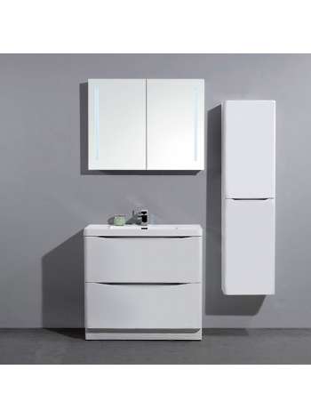 Мебель для ванной BelBagno Ancona-N 80 bianco lucido напольная