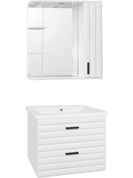 Мебель для ванной Style Line Агава 80 Plus белая