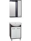 Мебель для ванной Style Line Эко Стиль W №9 50 белая, венге