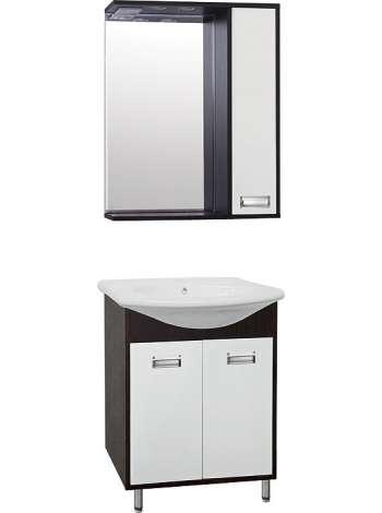 Мебель для ванной Style Line Эко Стиль W №9 70 белая, венге