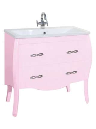 Мебель для ванной Bellezza Грация 80 розовая