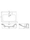 Мебель для ванной BelBagno Soft 65 bianco lucido