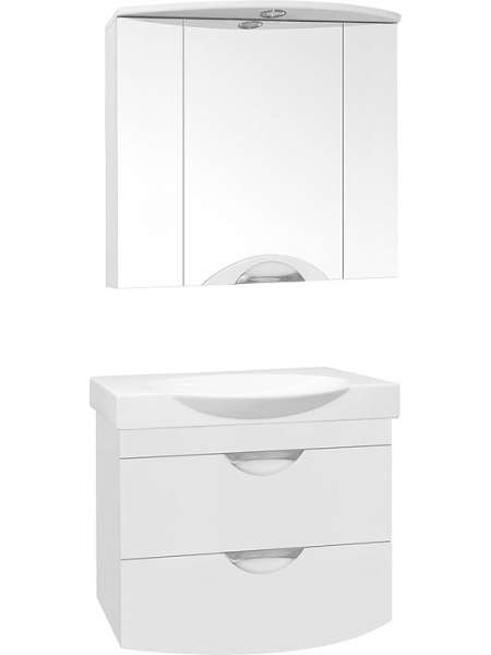 Мебель для ванной Style Line Жасмин-2 76 Люкс Plus, белая