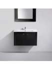 Мебель для ванной BelBagno Atria 83 nero lucido