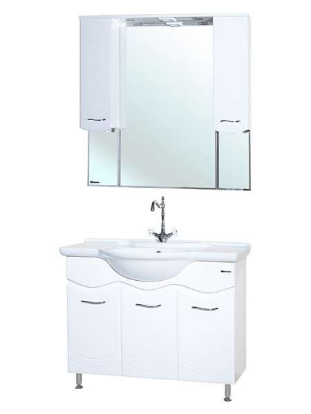 Мебель для ванной Bellezza Мари 105 белая