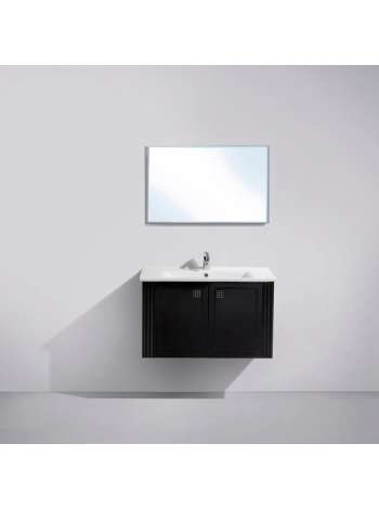 Мебель для ванной BelBagno Atria 83 nero lucido