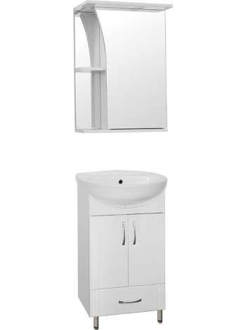 Мебель для ванной Style Line Эко Стандарт №9/1Б 50 белая
