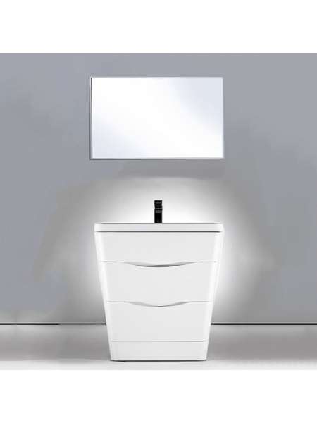 Мебель для ванной BelBagno Piramide 80 bianco lucido